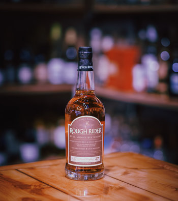 Rough Rider, Bull Moose Three Barrel Small Batch Rye Whisky 750 ML