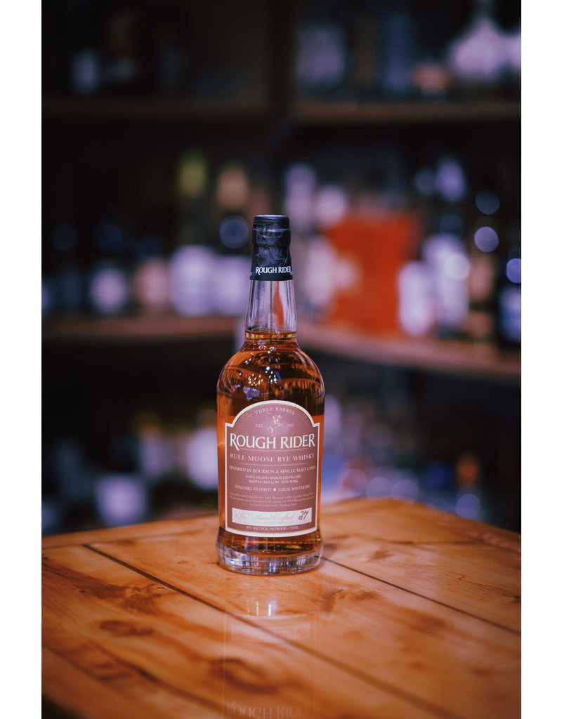 Rough Rider Bull Moose Three Barrel Rye Whisky
