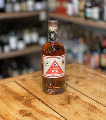Cardinal Spirits, 3 Years Old Straight Rye Whiskey 90 Proof 750 ml