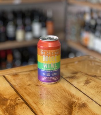 House Wine Rose with Bubbles Can (Pink/Rainbow)