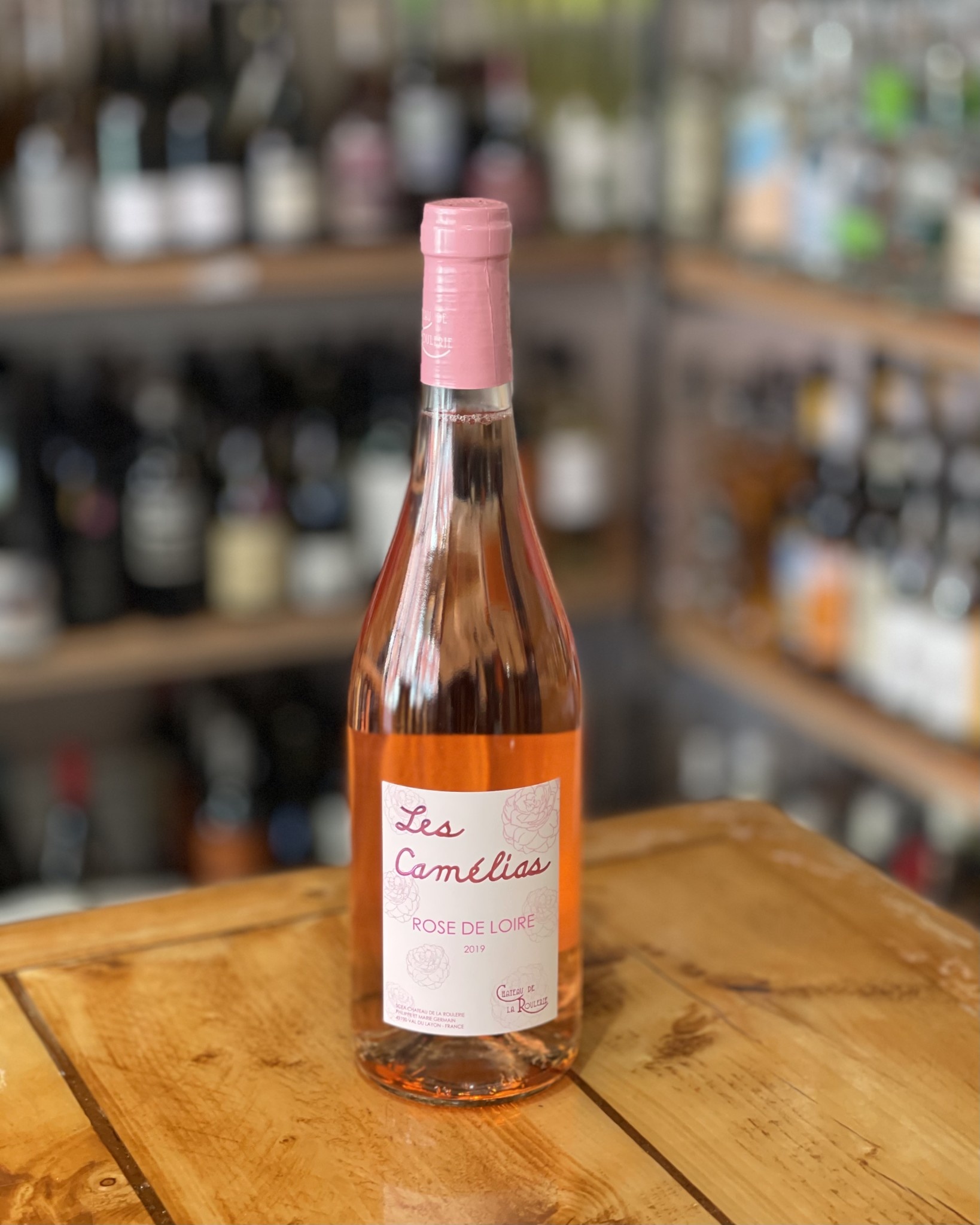 Chateau De La Roulerie Les Camelias Rose Franklin Cellars Wine Shop