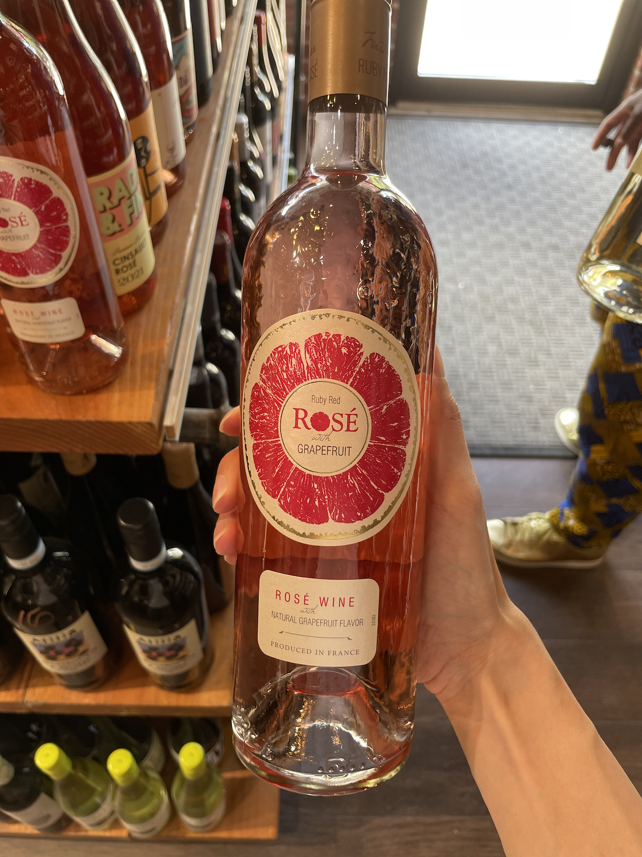 Sweet Grapefruit Rosé Wine