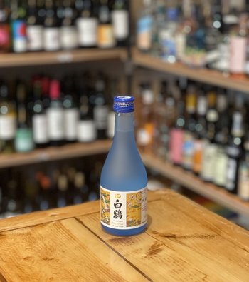 Hakutsuru sake junmai ginjo sup (Blue Bottle)