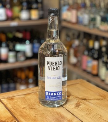 Pueblo Viejo, Blanco Tequila Liter