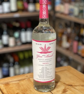 Yuu Baal Mezcal Artesanal Joven Espadin 1 Liter