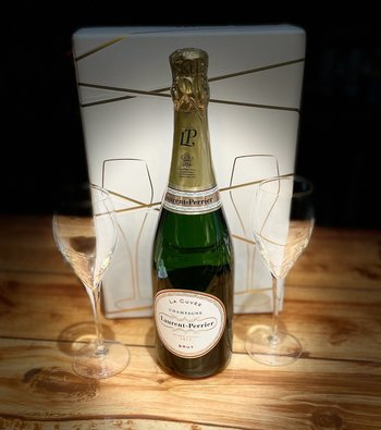 Laurent-Perrier, Champagne Brut La Cuvée (Gift box, with 2 Glasses)