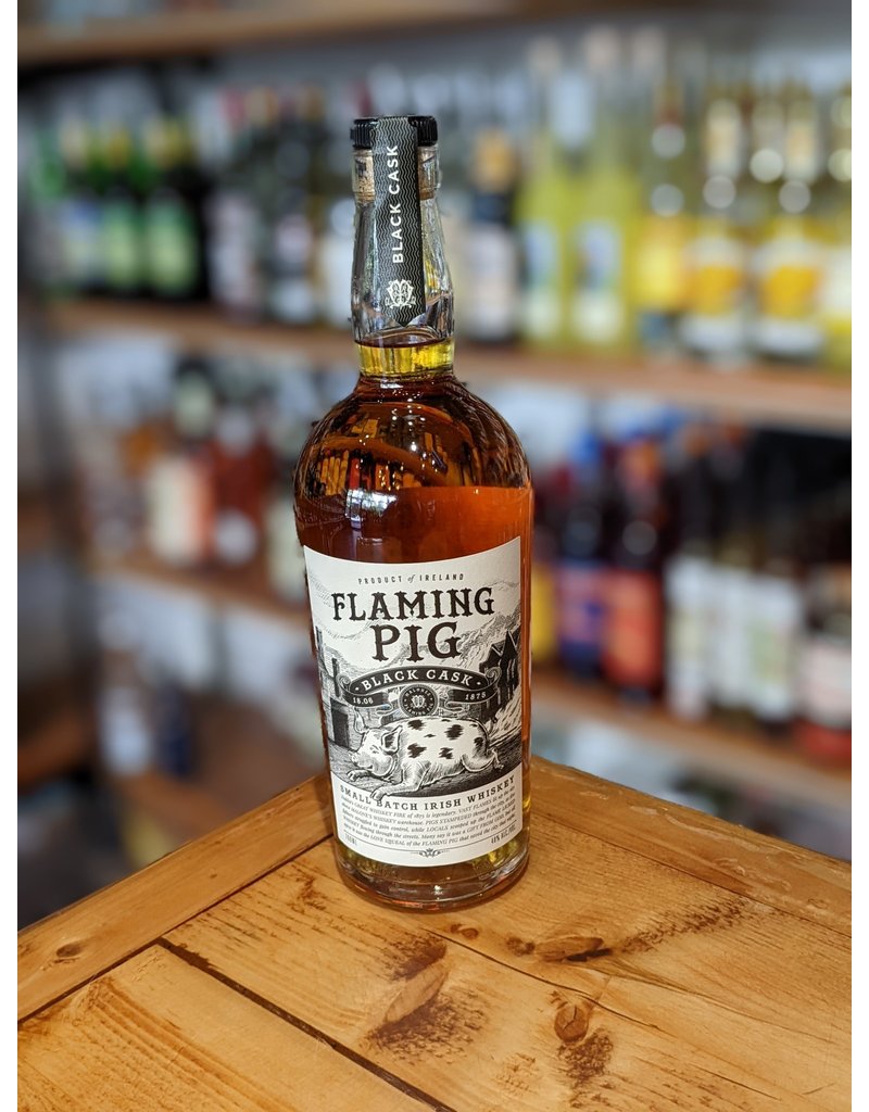 Flaming Pig Black Cask Irish Whiskey