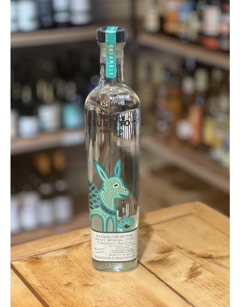 Burrito Fiestero Mezcal Ensamble Joven 100% Agave Mezcal Artesanal