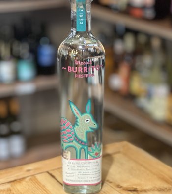 Burrito Fiestero Mezcal Cenizo Joven 100% Agave Mezcal Artesanal