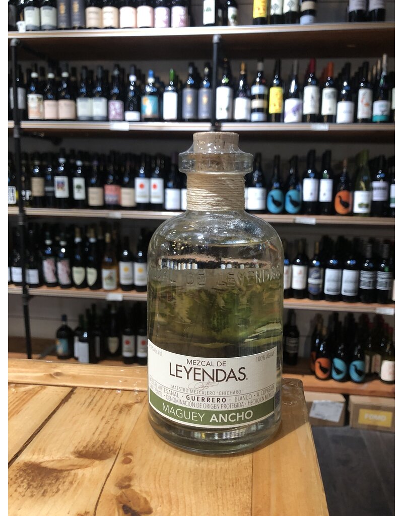Mezcal de Leyendas Guerrero Maguey Ancho