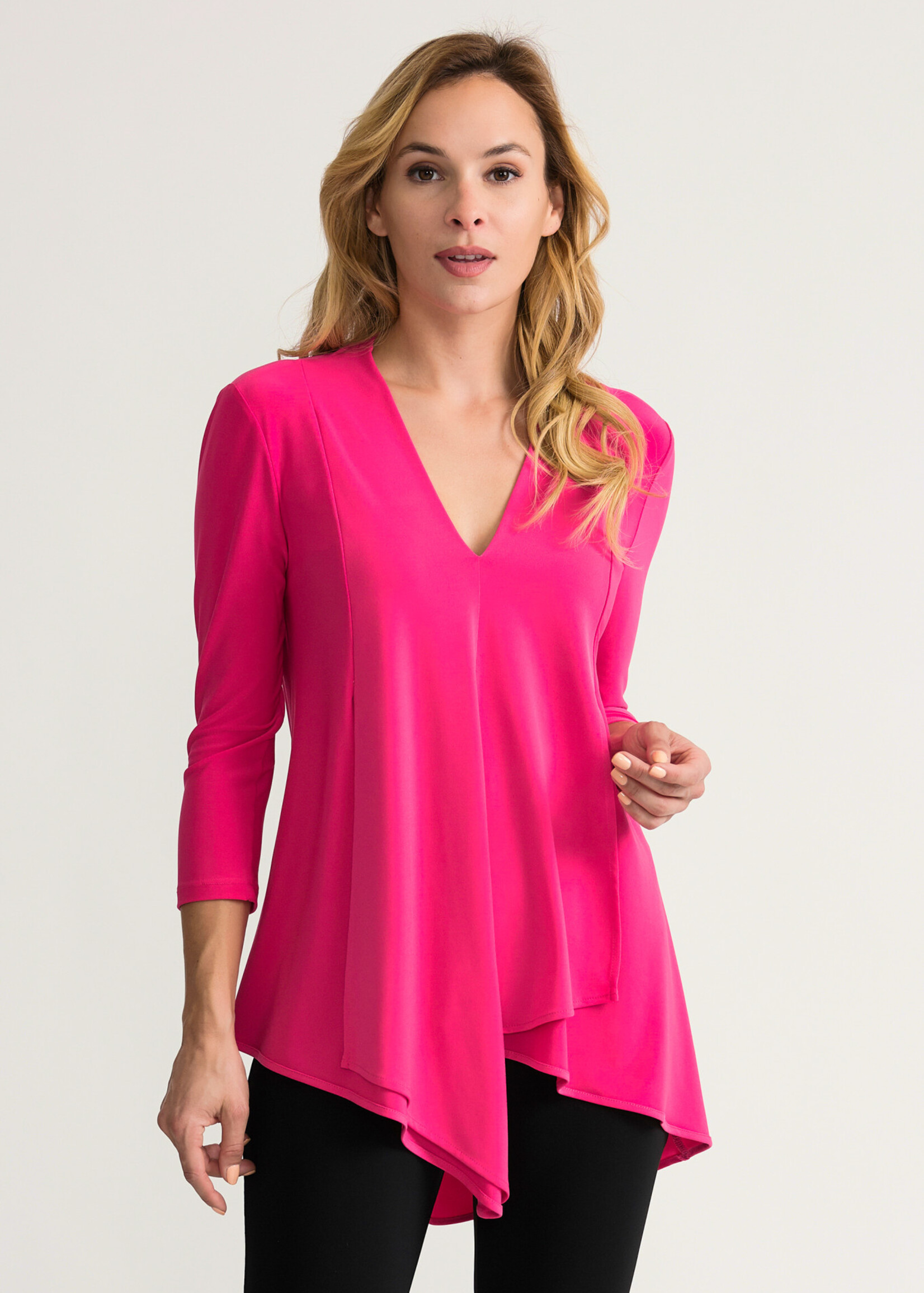 Joseph Ribkoff, Inc. Asymmetric Tunic