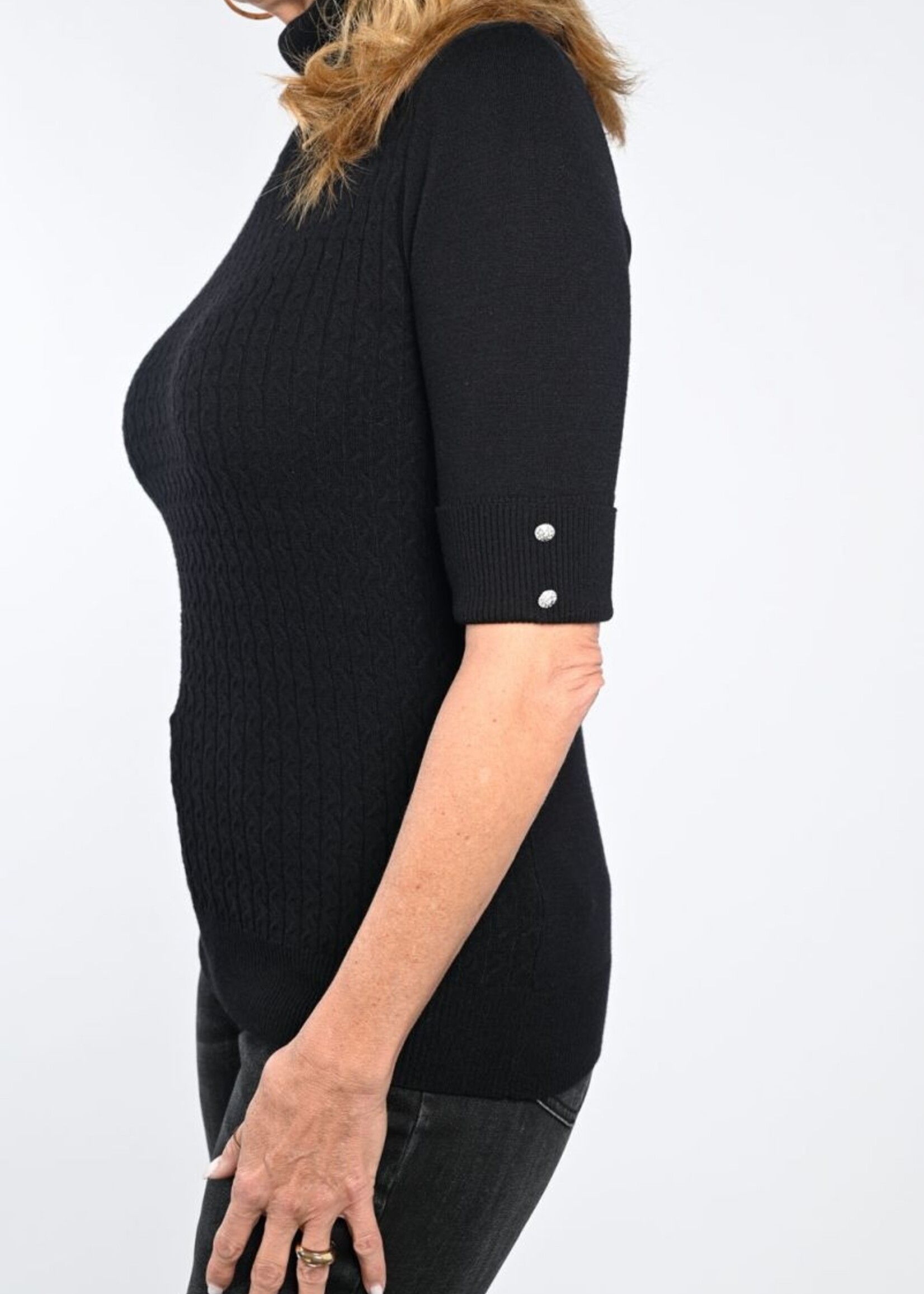 Frank Lyman Mock Neck Sweater Top