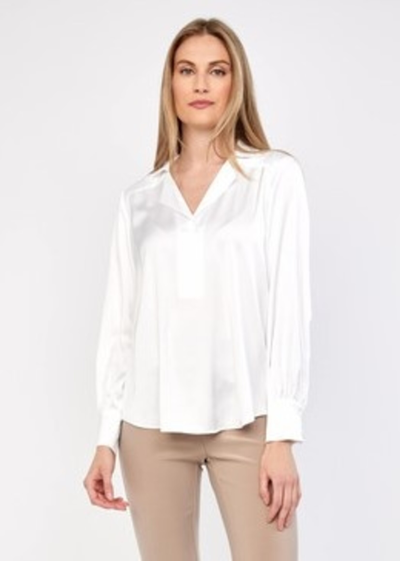 Joseph Ribkoff Long Sleeve Satin Blouse