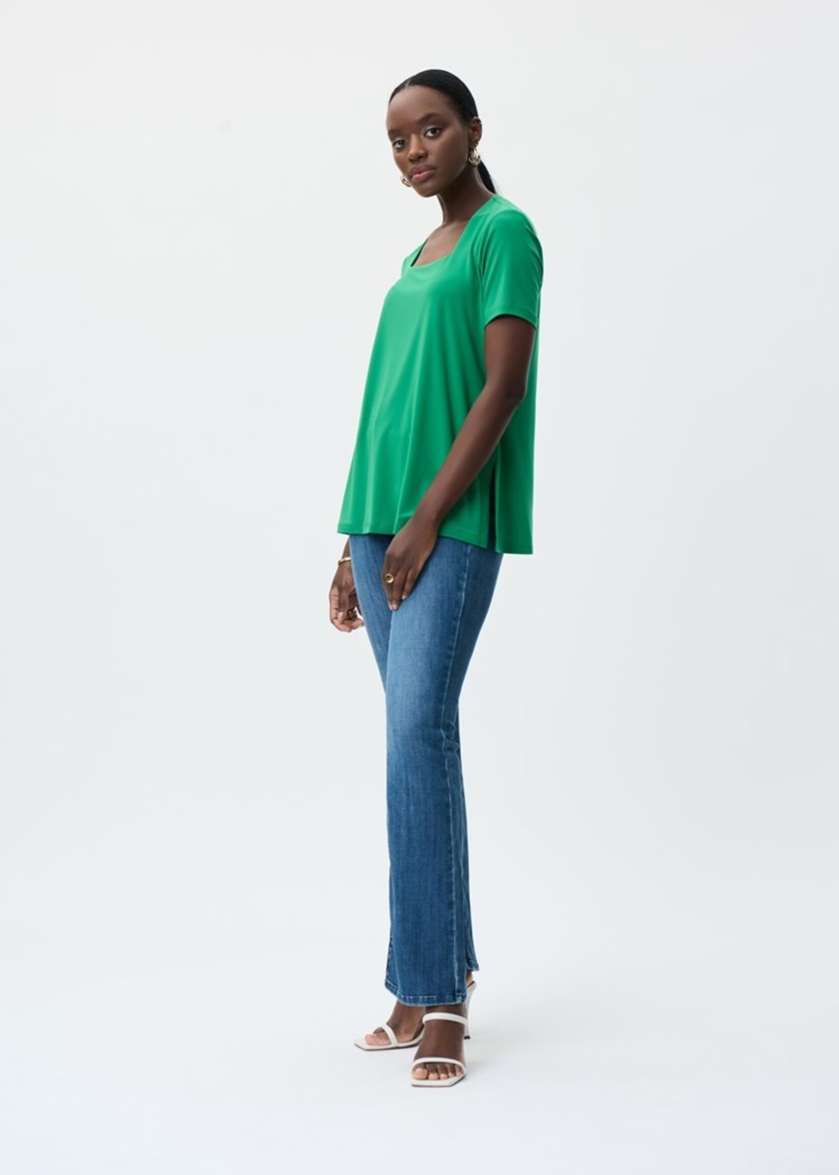 Joseph Ribkoff Square Neck Tee