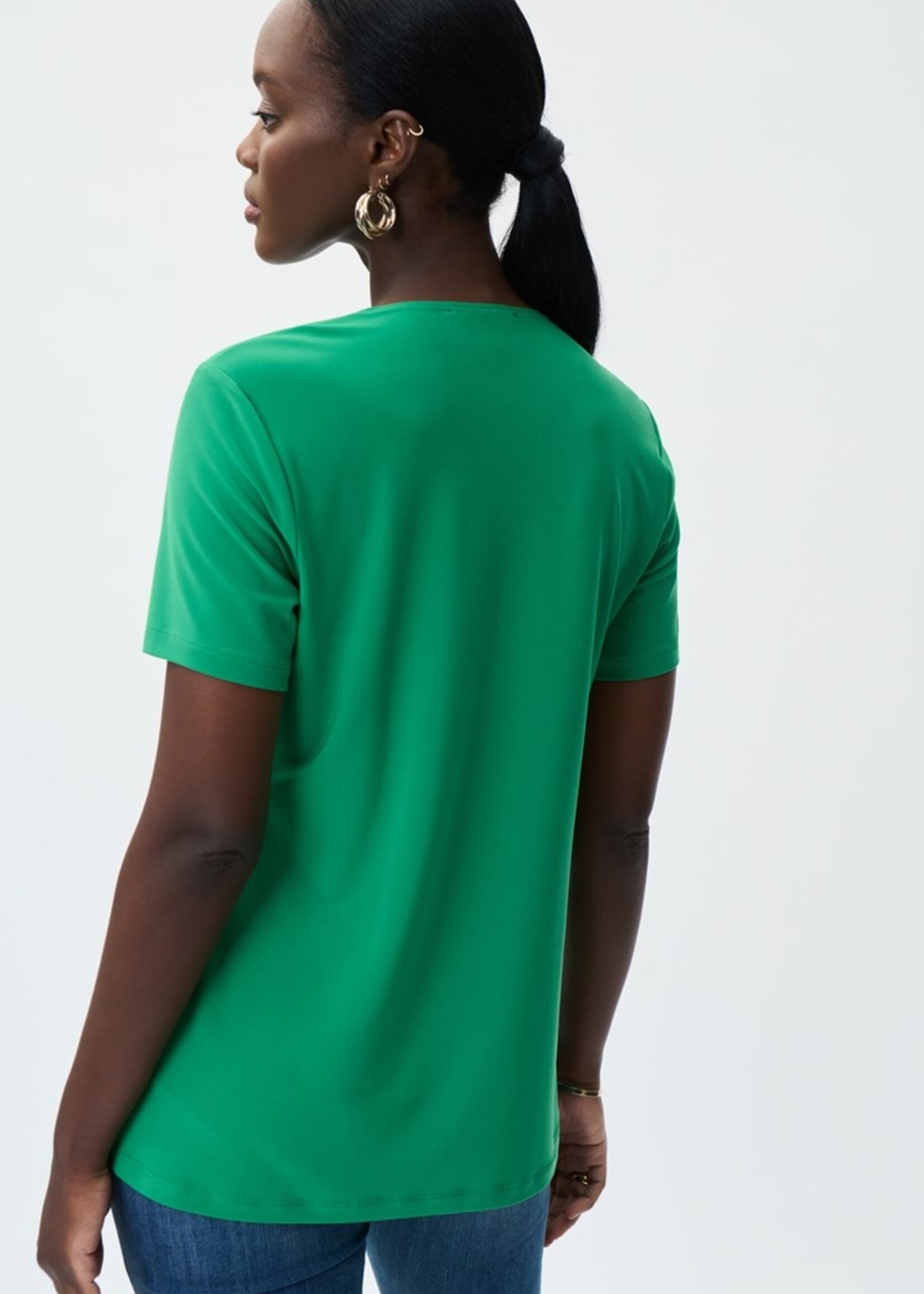 Joseph Ribkoff Square Neck Tee