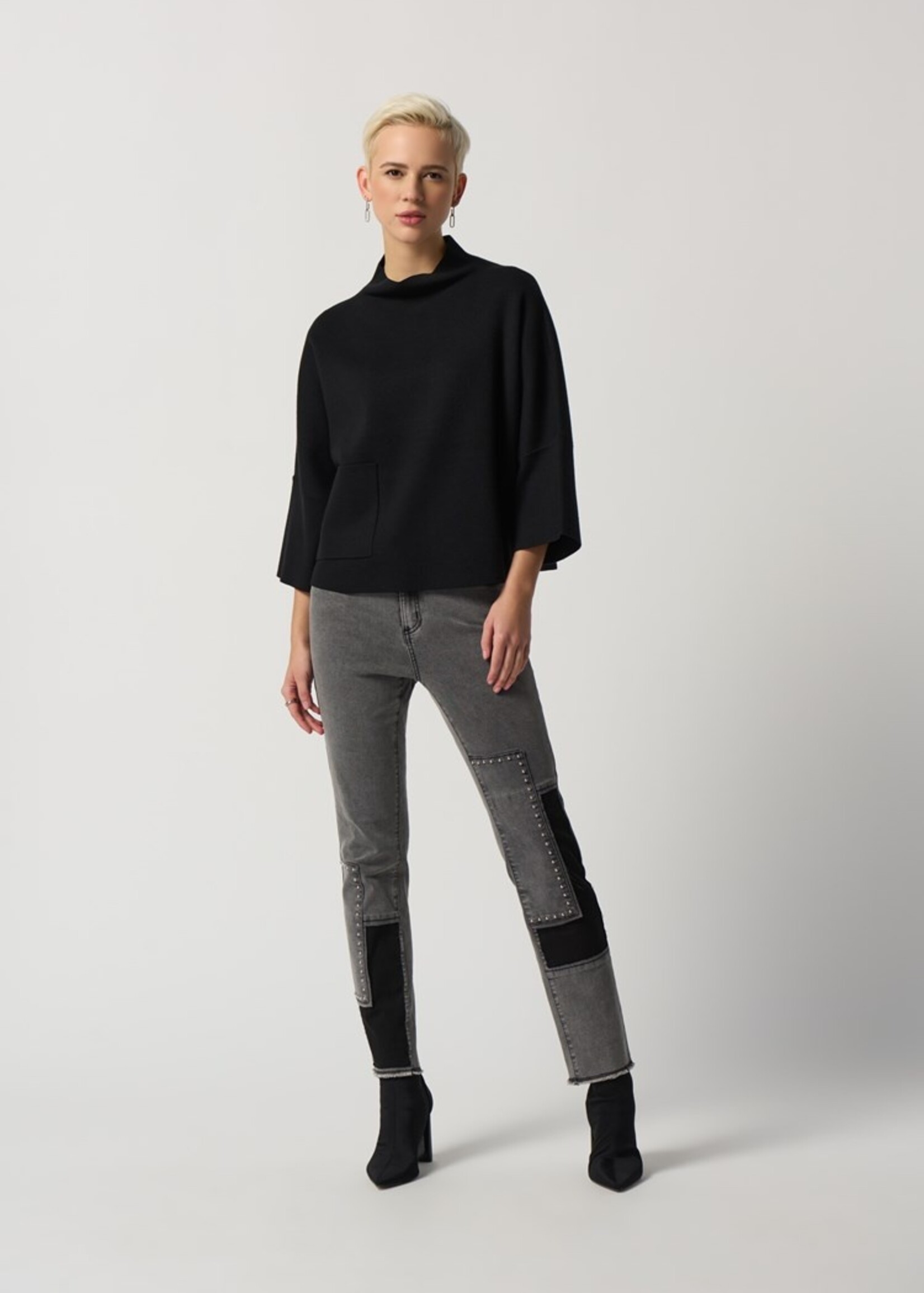 Joseph Ribkoff Funnel Neck Sweater