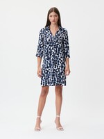 Joseph Ribkoff Printed Woven A-Line Dress