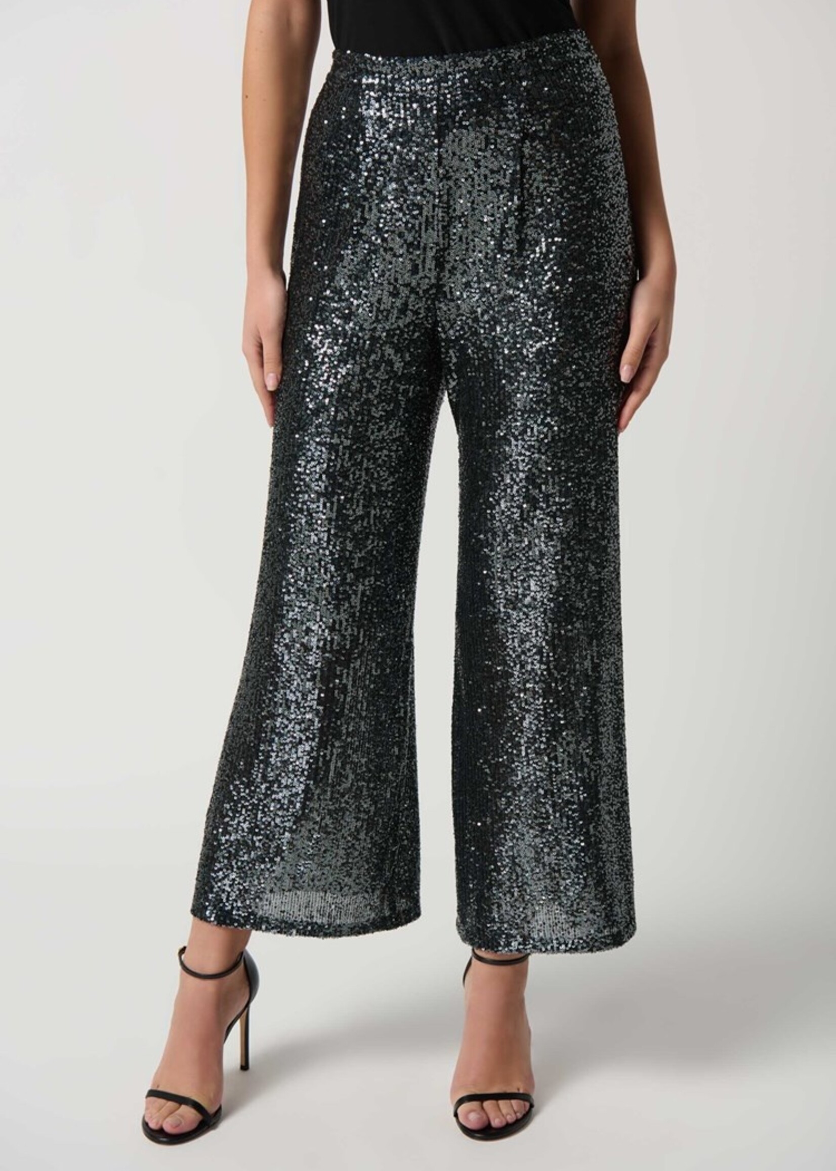 Joseph Ribkoff Sequin Culotte Pants