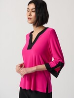 Joseph Ribkoff Silky Knit Color-Block Top