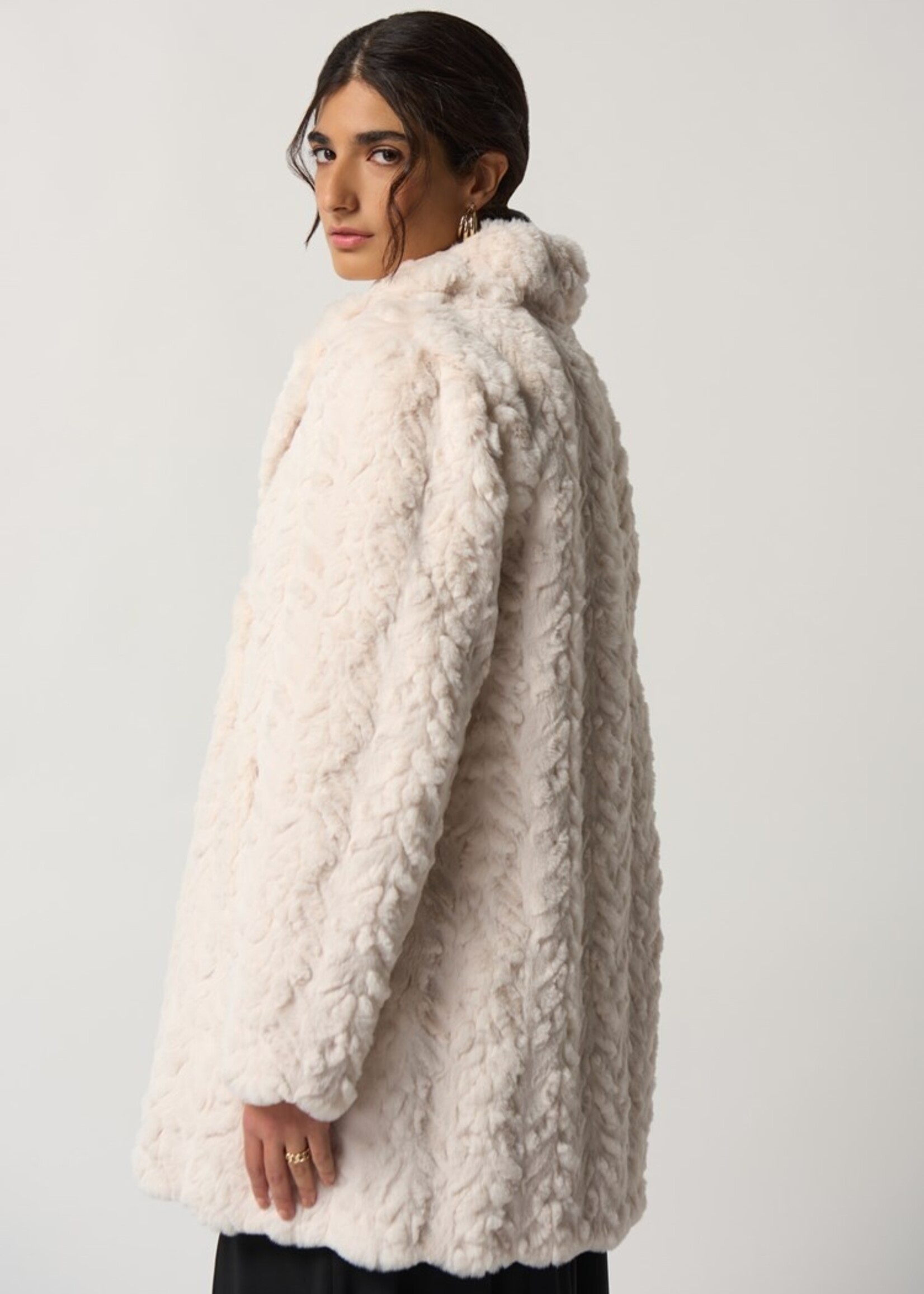 Joseph Ribkoff Faux Fur Coat