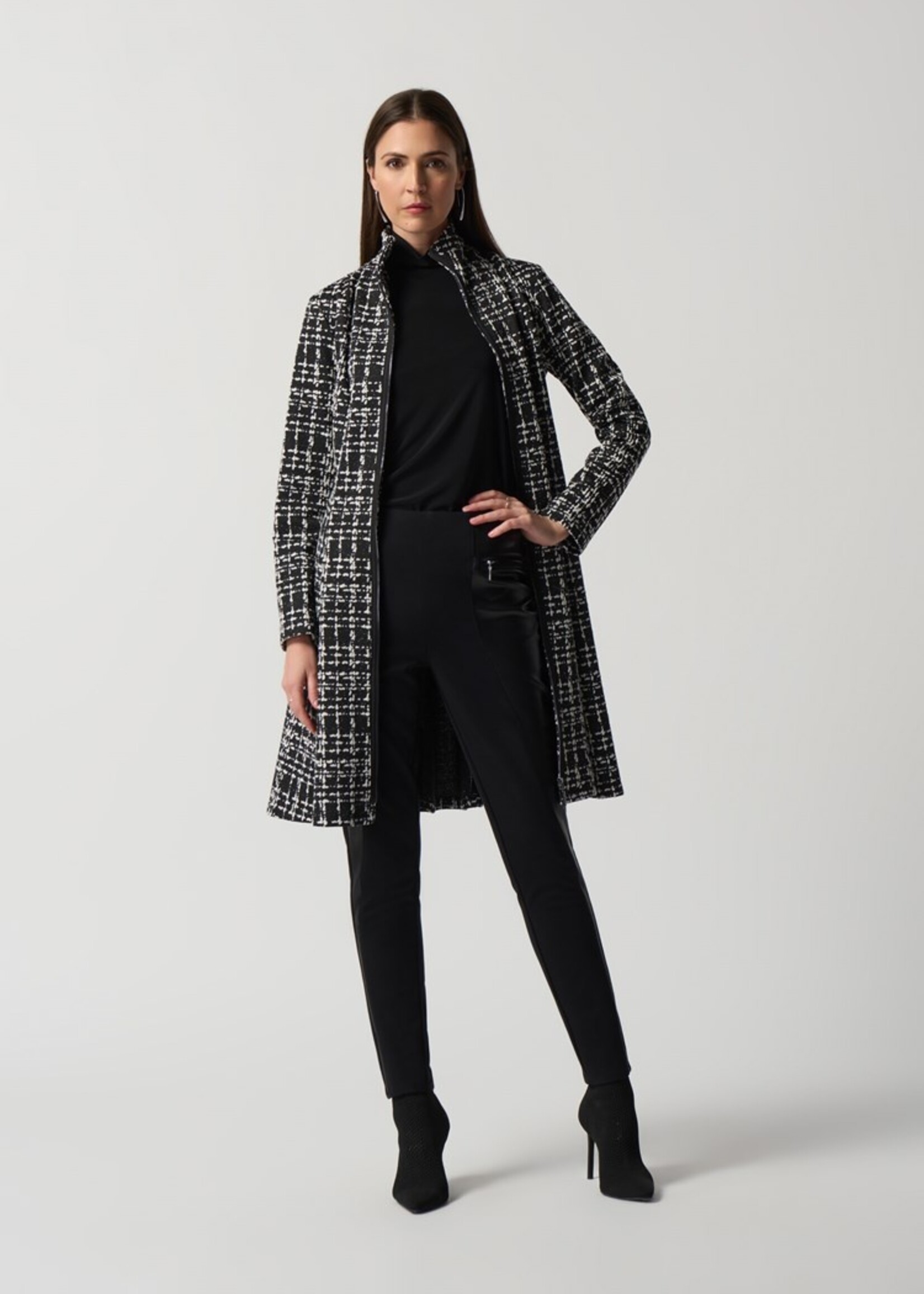 Joseph Ribkoff Plaid Coat