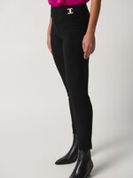 Joseph Ribkoff Bonded Silk Straight-Leg Pants