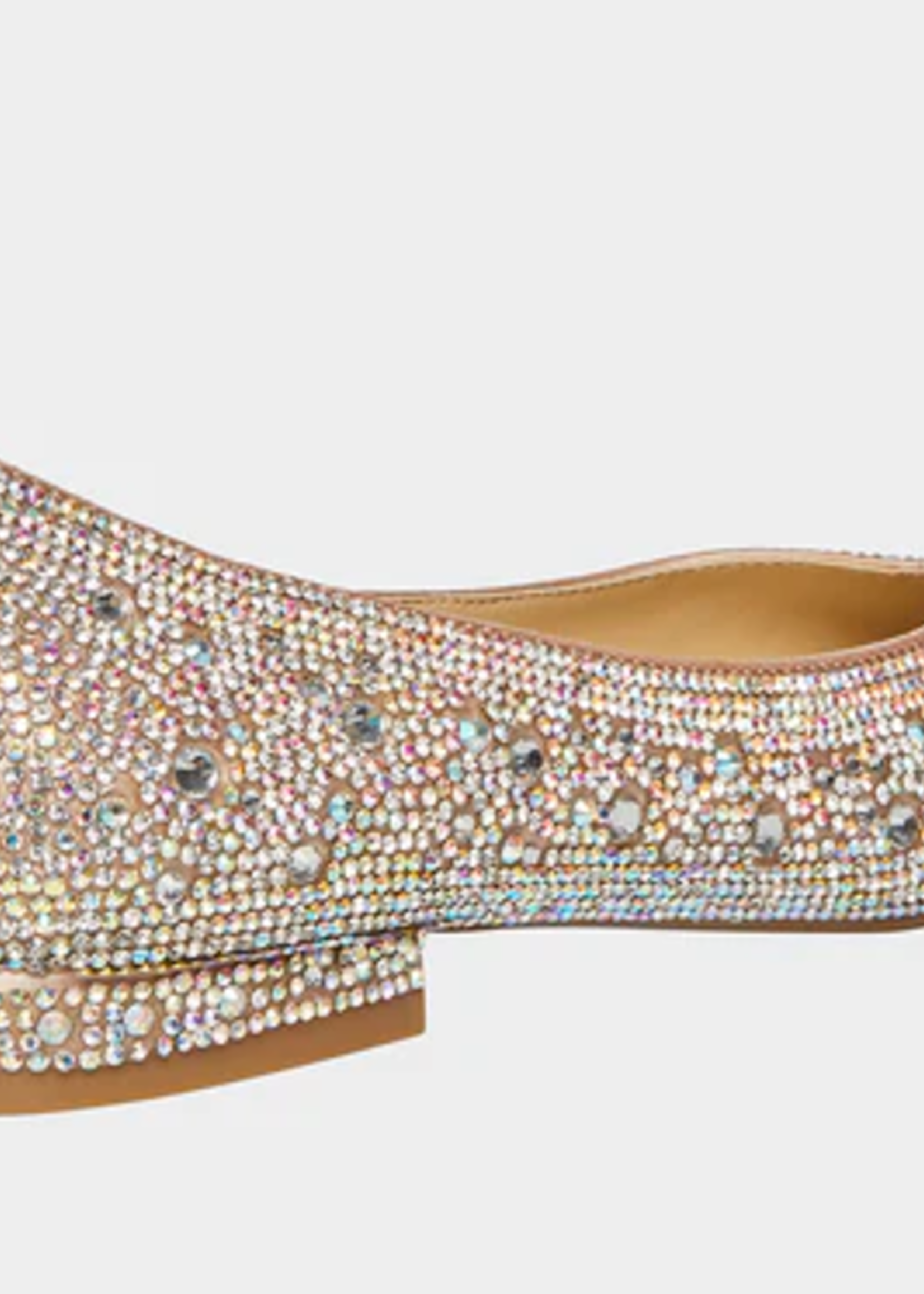 Betsey Johnson Rhinestone Flat