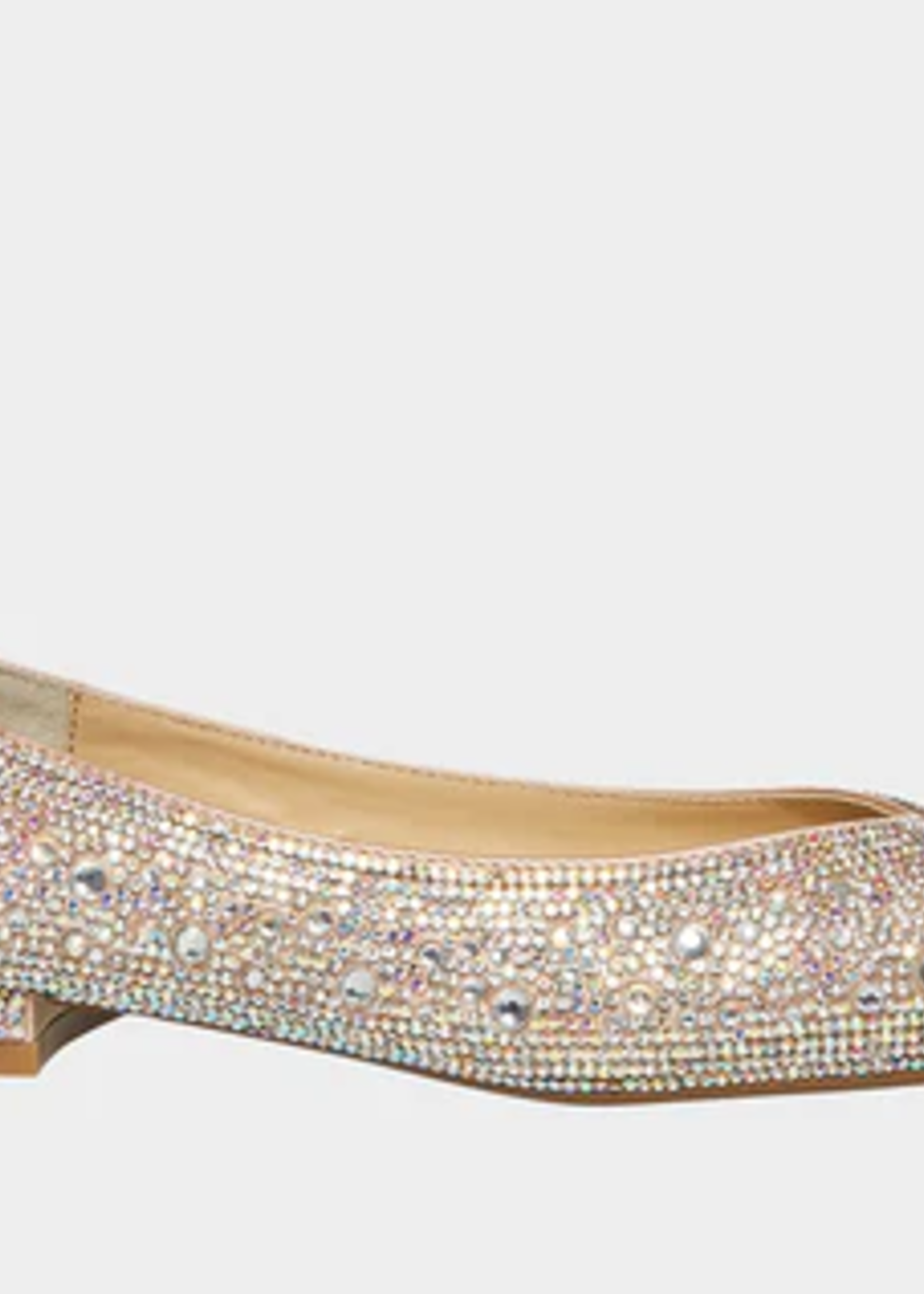 Betsey Johnson Rhinestone Flat