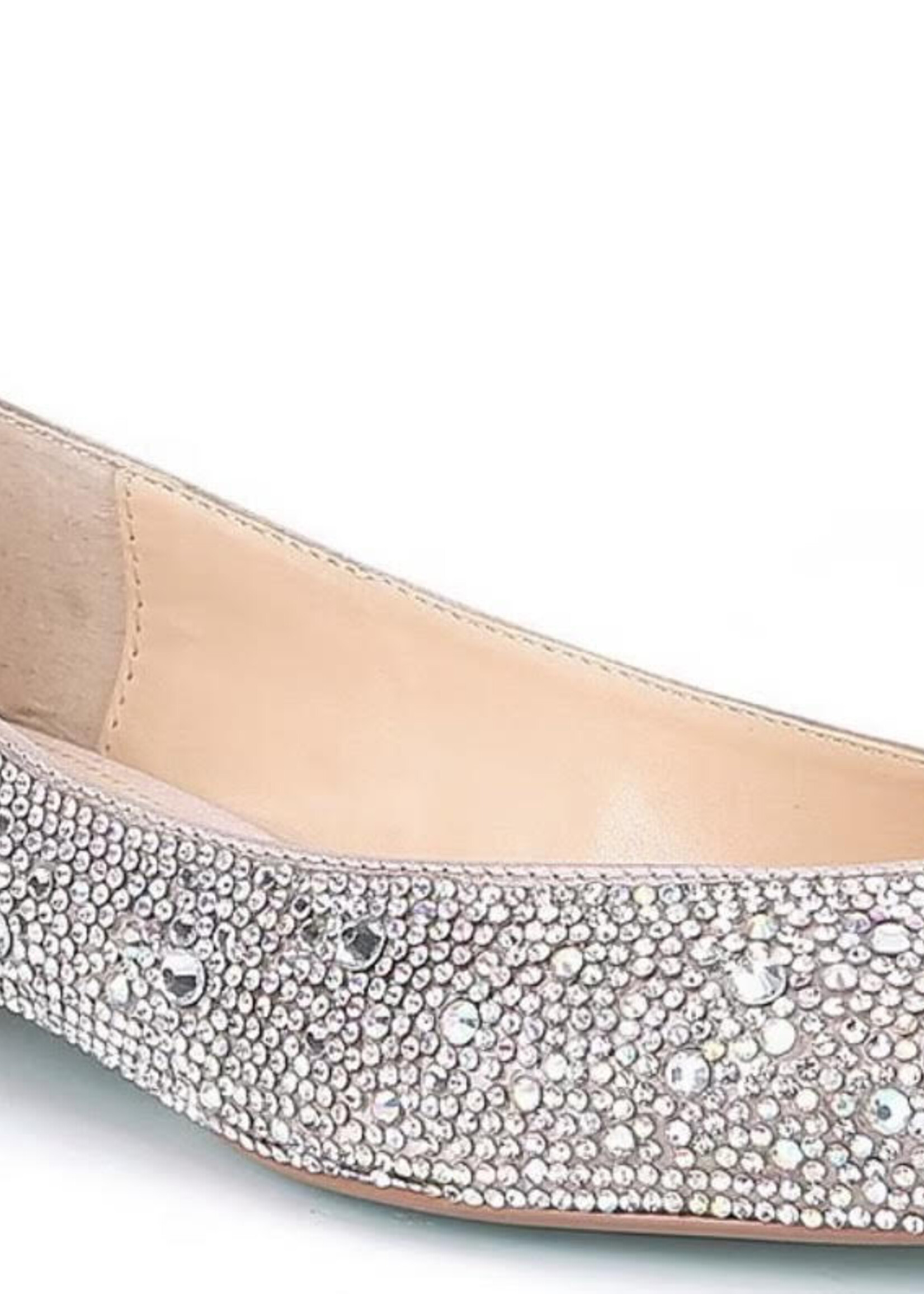 Betsey Johnson Rhinestone Flat