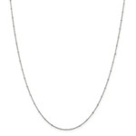 This Is Life Rolo Bead Chain - Sterling SIlver