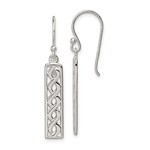 This Is Life Twisted Rope Dangle Earrings