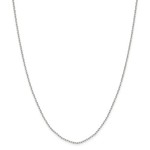 This Is Life Sterling Silver 1.65mm 8 Sided Diamond Cut Cable 18 Inch Chain