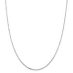 This Is Life Sterling Silver 2.2mm Fancy Diamond-Cut Open Link Cable 300Inch Chain