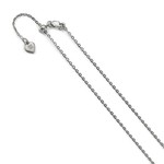 This Is Life Adjustable Cable Chain - Sterling Silver