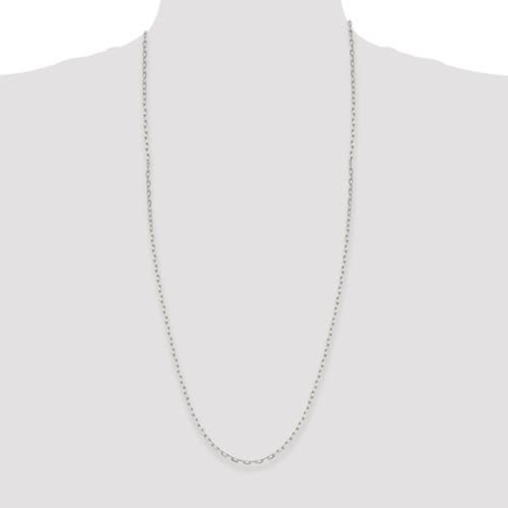 This Is Life Paper Link Diamond Cut Chain 1.65 mm - 20"