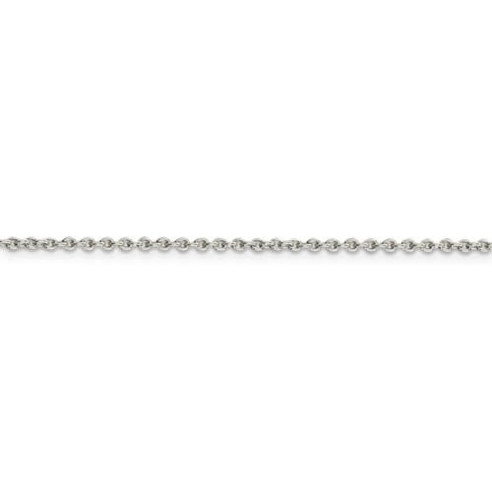 This Is Life Sterling Silver 1.95mm Cable Chain