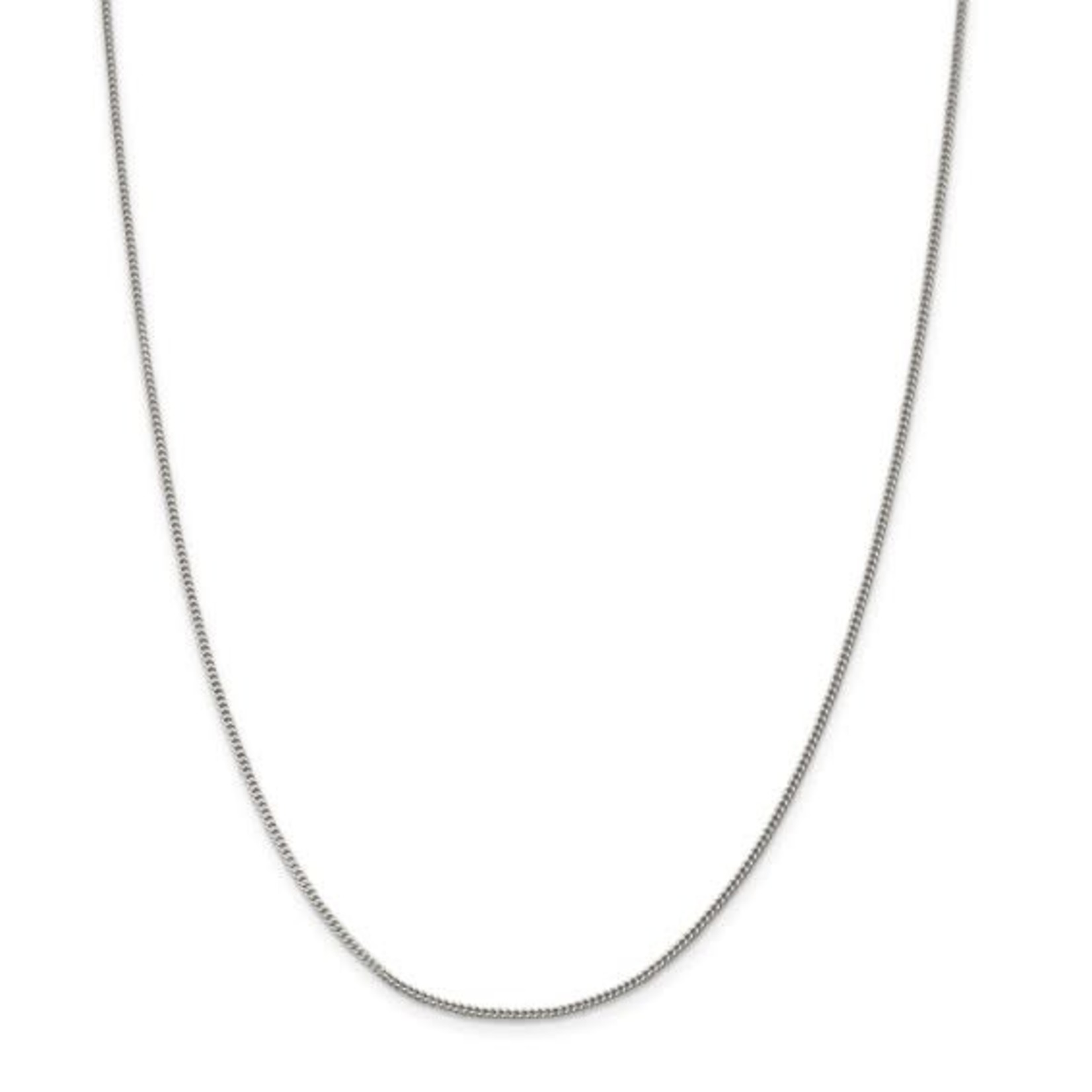 This Is Life Curb Chain Sterling Silver 1.5mm -  18"