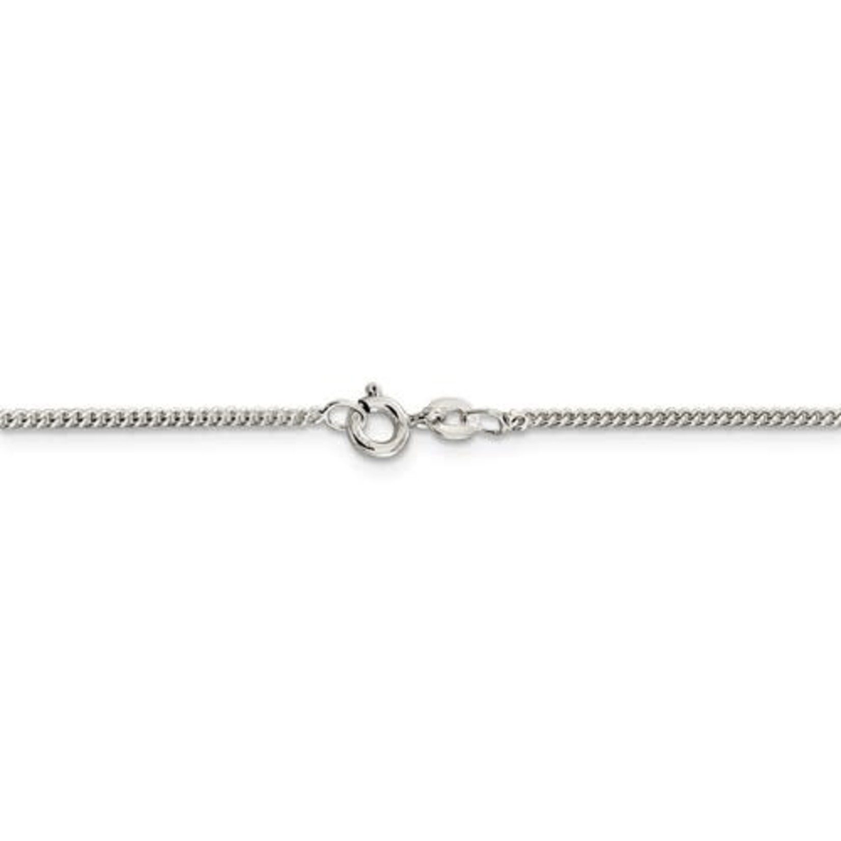 This Is Life Curb Chain Sterling Silver 1.5mm -  18"