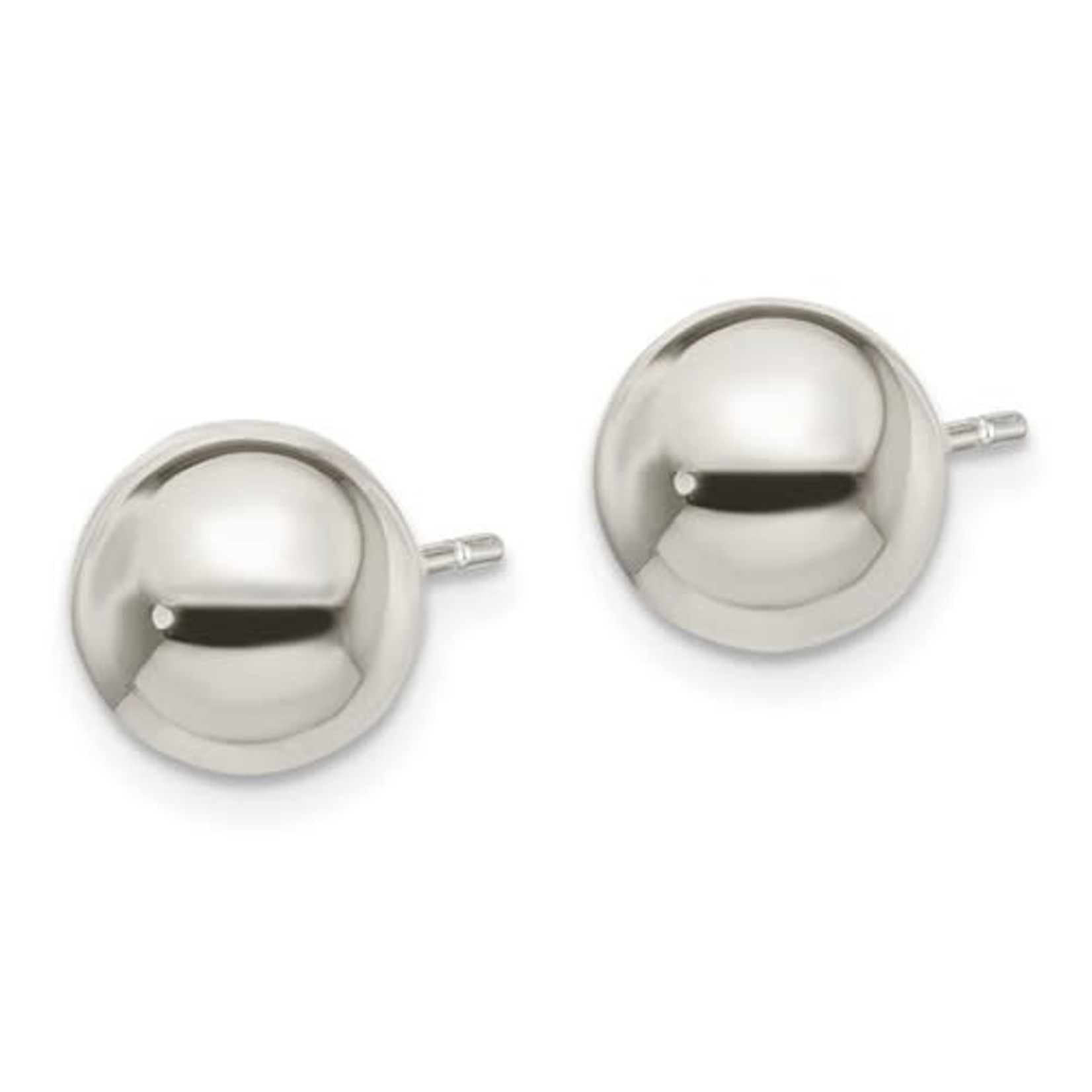 This Is Life Classic 8mm Ball Sterling Silver Earrings