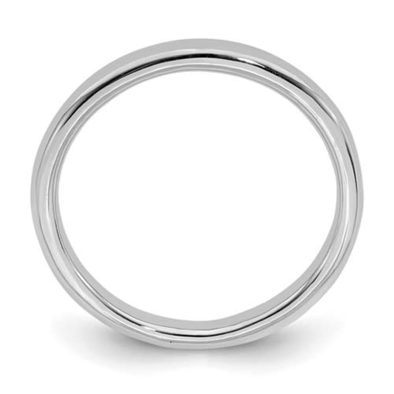This Is Life Classic Polished Sterling Silver Stackable Ring