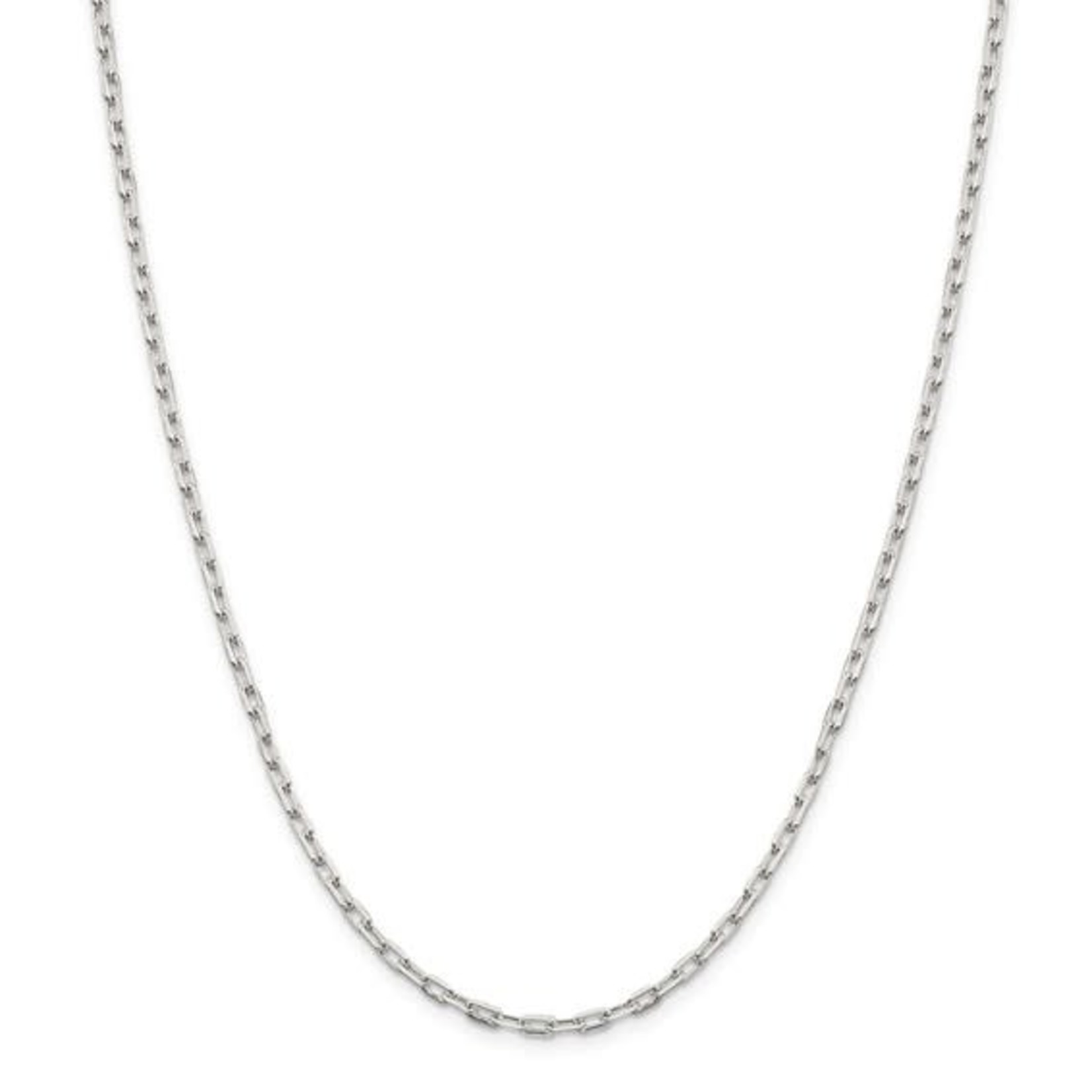 This Is Life Mini Paper Link Sterling Silver 18"  Chain