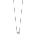 This Is Life Add Some Glitz Sterling Silver Necklace