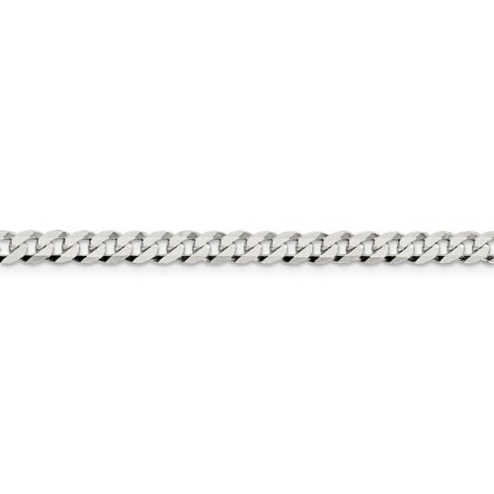 This Is Life Men's Curb Chain Sterling Silver  - 22"