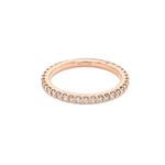 On The Edge Stand By Me Diamond Band - Rose Gold
