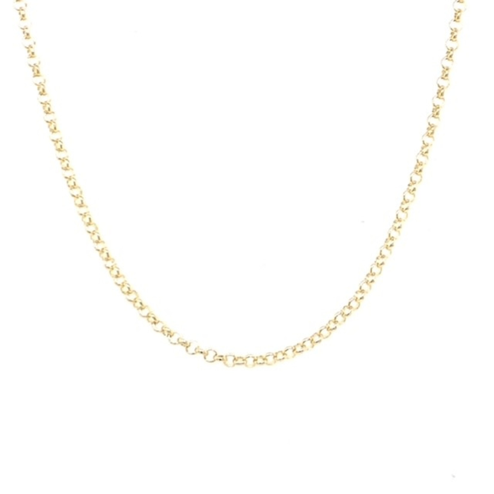 This Is Life 14kty Rolo Chain - 1.5mm, 20"