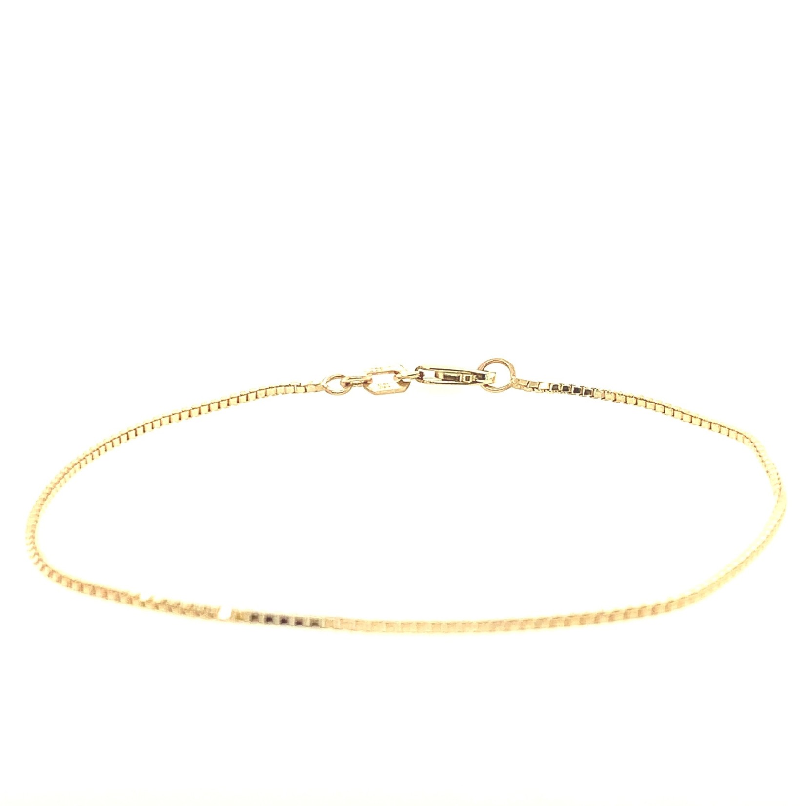 Magee Jewellers & Designers 10K Yellow Gold Box Bracelet - 7"