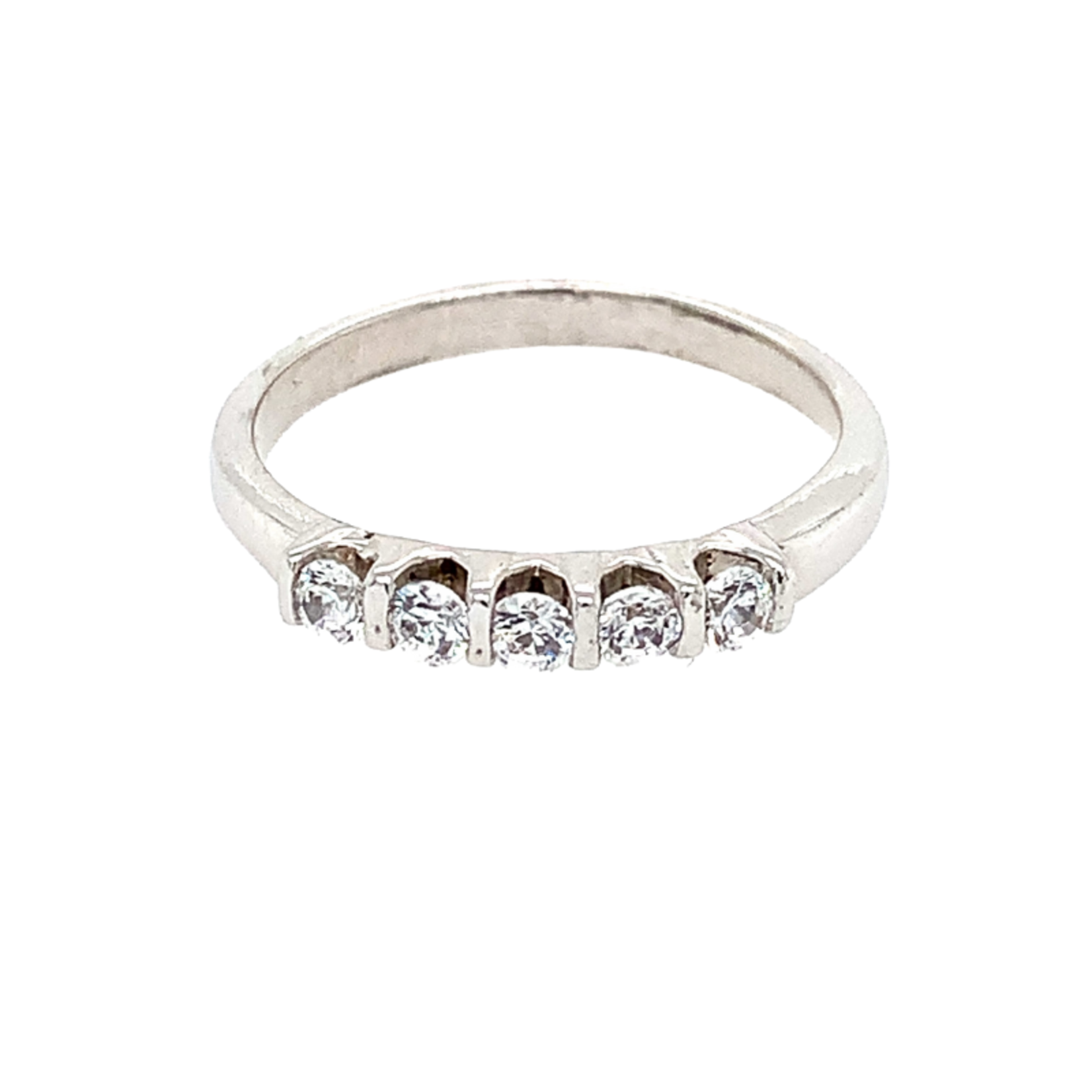 On The Edge Celebration Ring - 14ktw