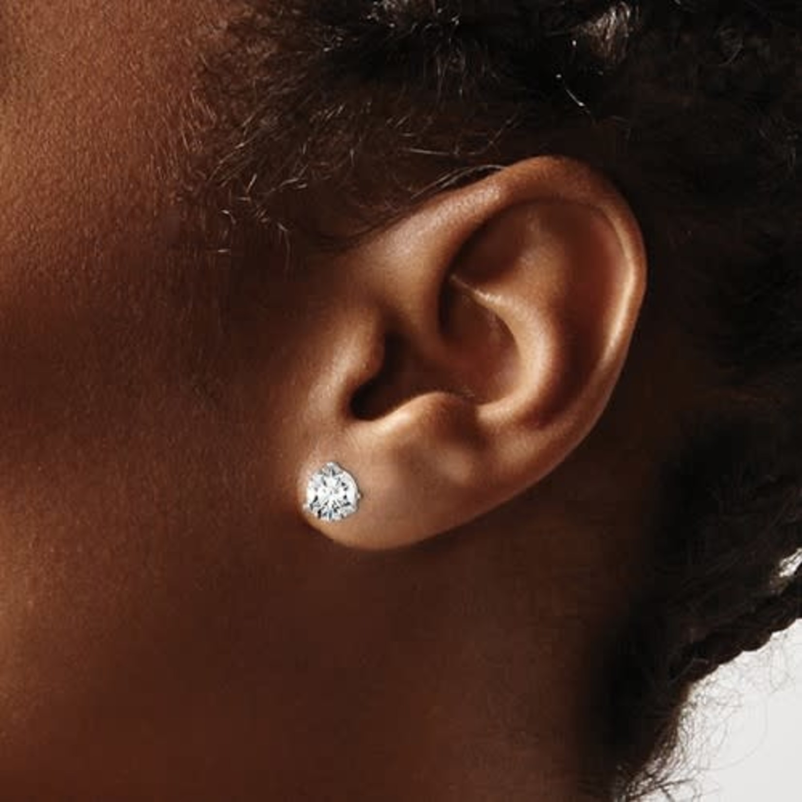 On The Edge Diamond Earrings - 1.50ctw