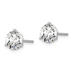 On The Edge Diamond Earrings - Martini - 2.0ctw - 14ktw, Lab, VS,/SI1, DEF