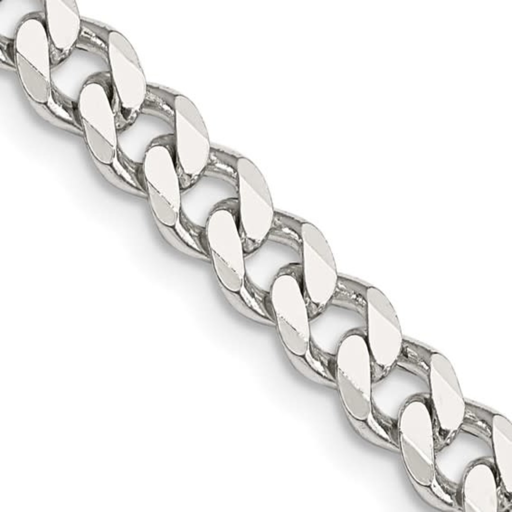 This Is Life Men's  Curb Chain - Sterling Silver 6mm